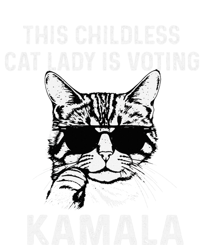 This Childless Cat Lady Is Voting Kamala 2024 T-Shirt