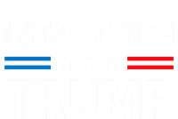 I Stand With Trump Us Flag Support Trump 2024 Vintage Gift T-Shirt