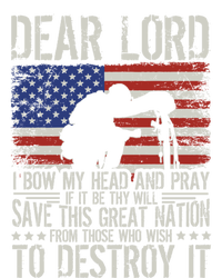 Dear Lord Save This Great Nation Jesus And Trump Maga Gift Tie-Dye T-Shirt