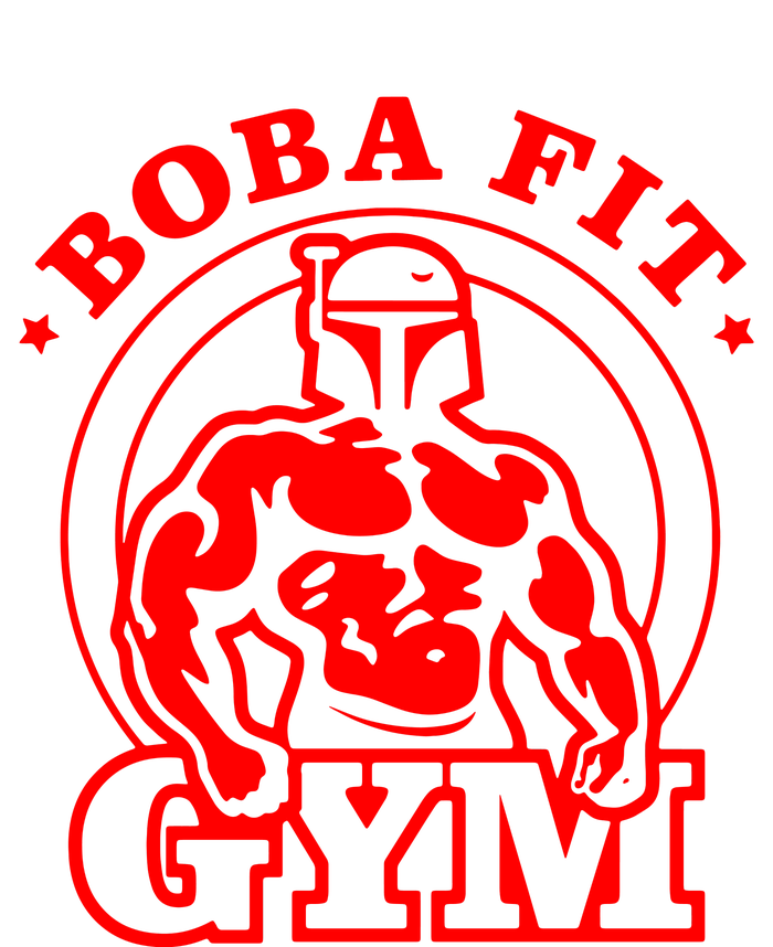 Boba Fit Fat Bodybuilding Gym Canvas