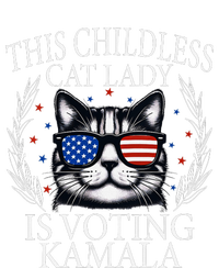 This Childless Cat Lady Is Voting Kamala V Neck T-Shirt