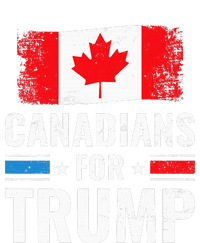 Canadians For Trump Pro Trump 2020 Supporter Gift Tie-Dye T-Shirt