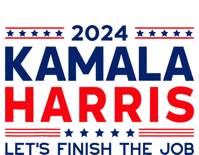 Madam President Kamala Harris LetS Finish The Job 2024 T-Shirt