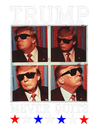 President Trump Never Quits Djt Cool Trump In Sunglasses Wool Snapback Cap