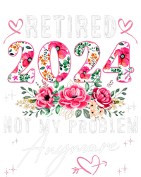 Retired 2024 Funny Retirement Gifts For Women 2024 Floral T-Shirt