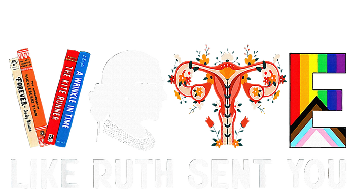 Vote Like Ruth Sent You Uterus Feminist Lgbt Sustainable Beanie