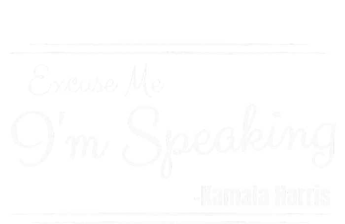 Excuse Me IM Speaking Funny Kamala Harris Joe Biden Trump Valucap Bio-Washed Visor