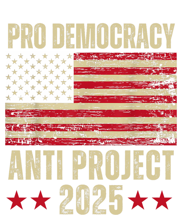 Pro Democracy Anti Project 2025 Stop Project 2025 Anti Trump Toddler Zip Fleece Hoodie