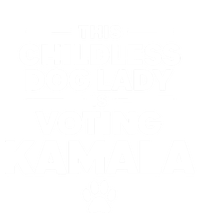 This Childless Dog Lady Ladies Is Voting Kamala Election 24 T-Shirt