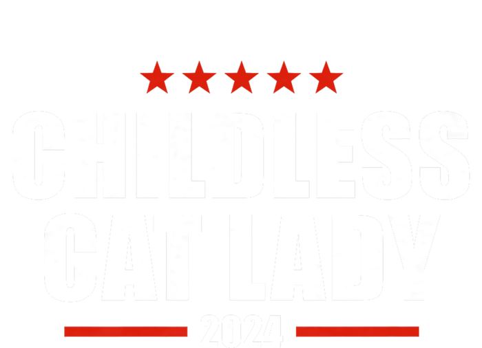 Childless Cat Lady 2024 Childless Cat Lady Kids Hoodie