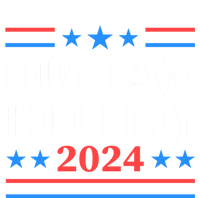 Outlaw Hillbilly 2024 Trump Vance Us Flag Vintage T-Shirt