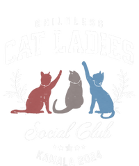 Childless Cat Ladies Kamala 2024 Election President Women Ladies Long Sleeve Shirt