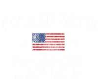 I Stand With Trump Cool Gift Insulated Varsity Jacket