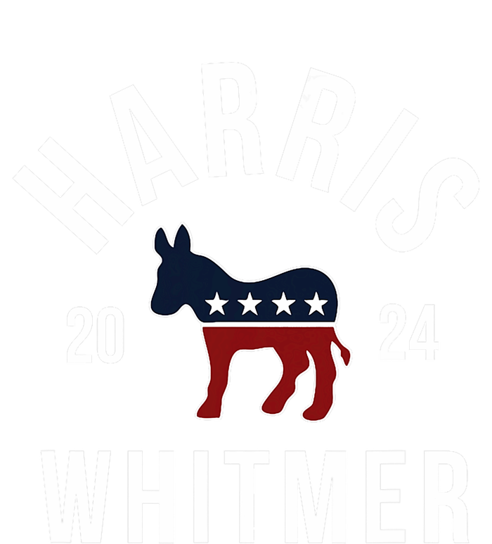 Harris Whitmer 2024 Vote Kamala Harris Gretchen Whitmer 24 Metallic Star Ornament