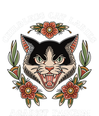 Childless Cat Ladies Against Fascism Funny Cat Feminist Impact Tech Backpack