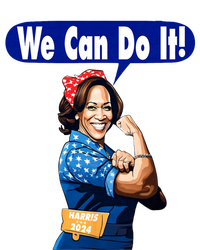 Kamala Harris For President 2024 We Can Do It! Women's Long Sleeve Flannel Pajama Set 