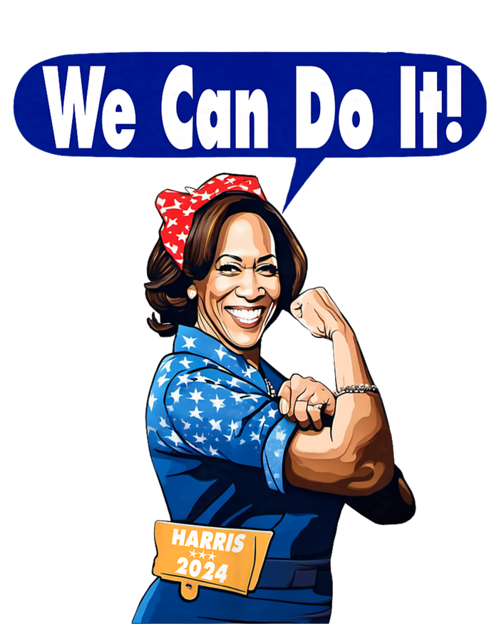 Kamala Harris For President 2024 We Can Do It! Women's Long Sleeve Flannel Pajama Set 