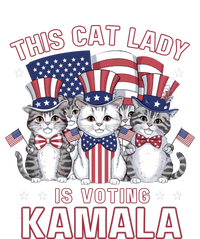 This Cat Lady Voting For Kamala Harris 2024 1st Female President Zip Tote Bag