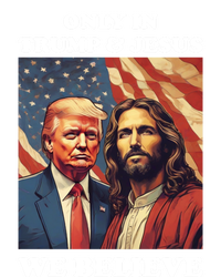 Jesus Is My Savior Trump Is My President Pro Republican 2024 Meaningful Gift Valucap Bio-Washed Visor