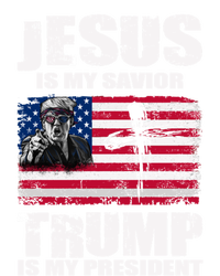 Jesus Is My Savior Trump Is My President Trump 2024 Usa Flag Great Gift Sweatshirt