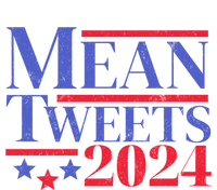 Funny Trump Mean Tweets 2024 Election Campaign Distressed Gift Tall Hoodie