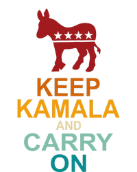 Keep Kamala And Carry On Vintage Design T-Shirt