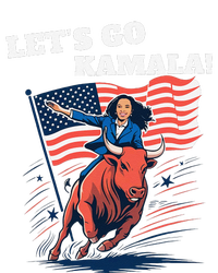 LetS Go Kamala Blue Text Election 2024 Long Sleeve Shirt