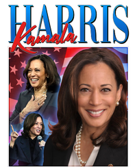 Kamala Harris 2024 Portrait Collage Premium T-Shirt