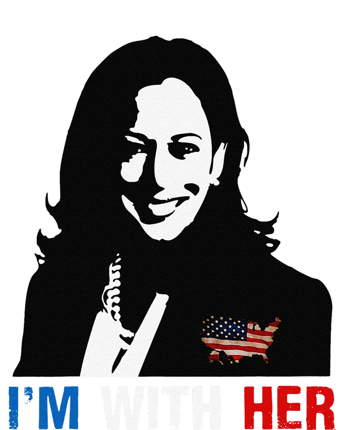 IM With Her Kamala Vote For 2024 President Kamala Harris Softstyle Adult Sport Polo