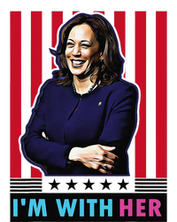 IM With Her Kamala Vote For 2024 President Kamalaharris Kids Long Sleeve Shirt