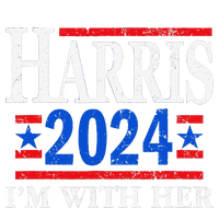 IM With Her Kamala Vote For 2024 President Kamala Harris Women's Fleece Hoodie