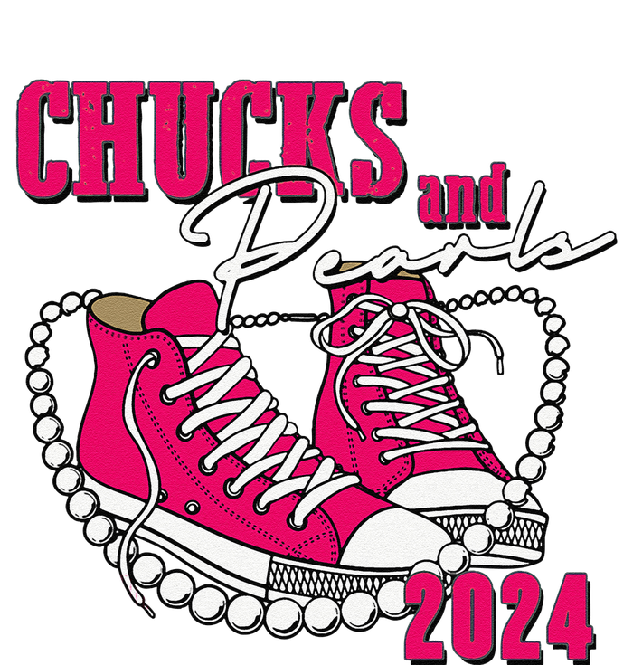 Chucks And Pearls IM With Her Kamala 2024 T-Shirt