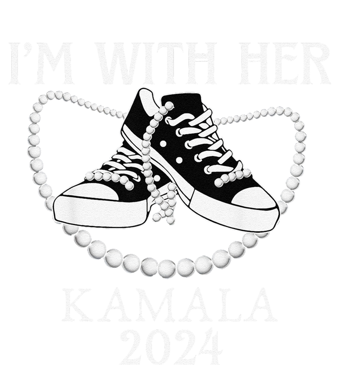 IM With Her Kamala Chucks And Pearls Election 2024 T-Shirt