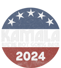 Kamala 2024 WeRe Not Going Back Slogan Vintage Distressed Women's T-Shirt