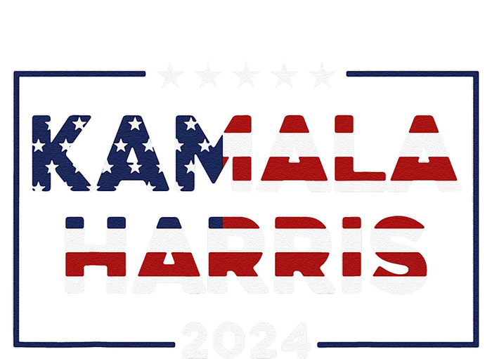 Kamala Harris 2024 Us Flag Vintage Election President 2024 Long Sleeve Shirt