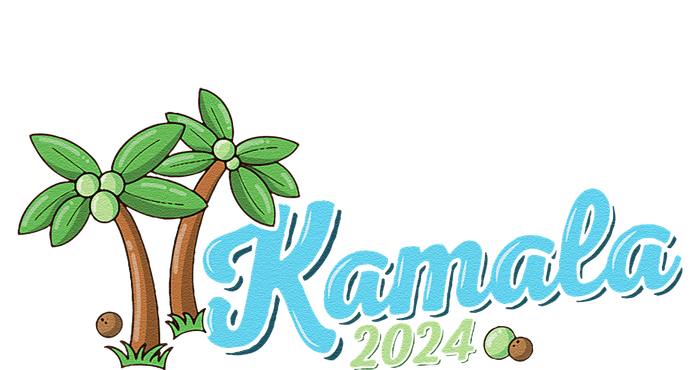 Kamala Harris Coconut Tree 2024 Democrat For President Tank Top