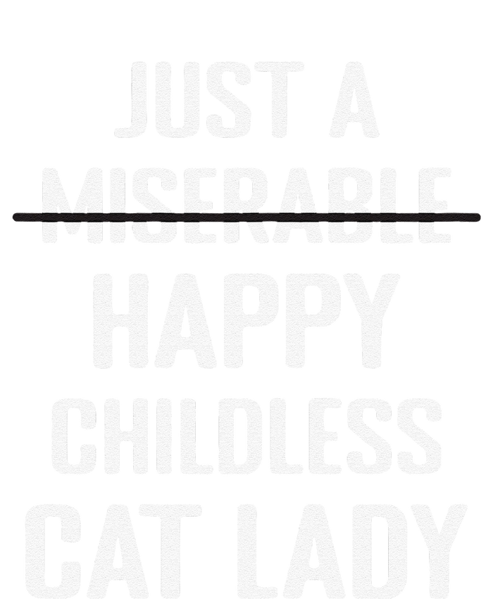 Not Miserable Happy Childless Cat Lady Mom Pet Owner Women Gift Women's T-Shirt