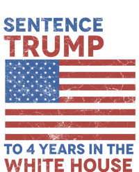 Sentence Trump To 4 Years In The White House Funny Gift Tie-Dye T-Shirt