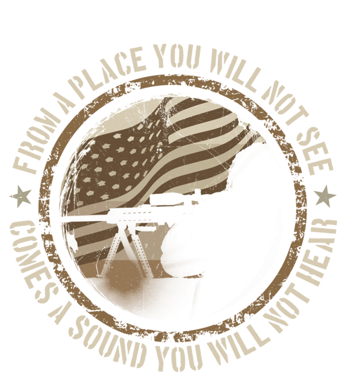 Sniper Military Sharpshooter Usa You Will Not See Hear Gift Tie-Dye T-Shirt