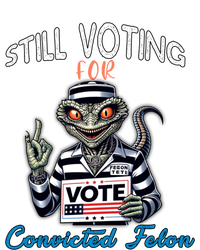 Still Voting For Convicted Felon Aliens Trump Reptilien Cool Gift Kids Long Sleeve Shirt