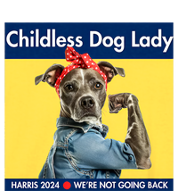 Childless Dog Lady Is Voting Kamala Election Usa 2024 Women's Pullover Hoodie