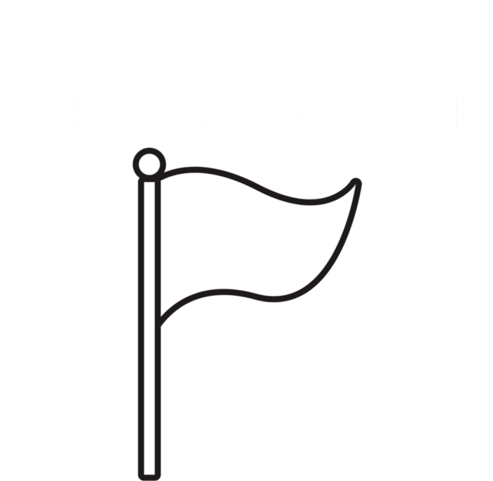 IM Flagging Funny Surrender White Flag Poster