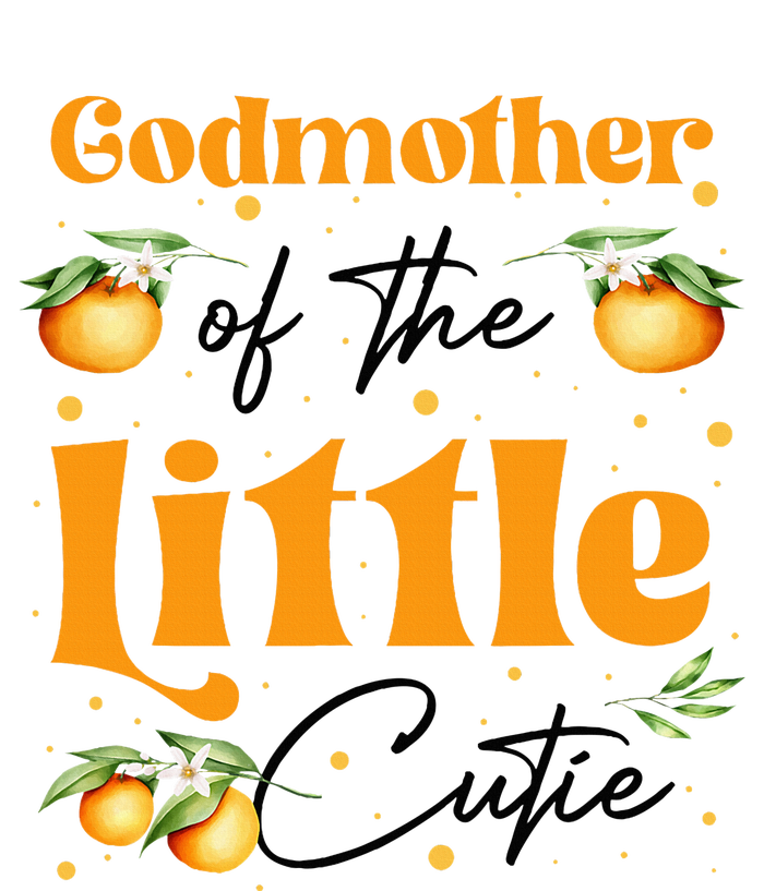 Godmother Of The Little Cutie Clementine Birthday Party Cooling Performance Long Sleeve Crew