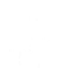 Love Peace And Joy Pretty Holiday Christmas T-Shirt