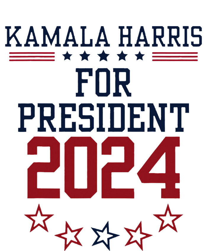 Kamala Harris For President 2024 Short Acrylic Beanie