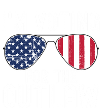 IM Voting For The Outlaw Cute Gift Fourth Of July Trump 2038 Gift Women's Racerback Tank