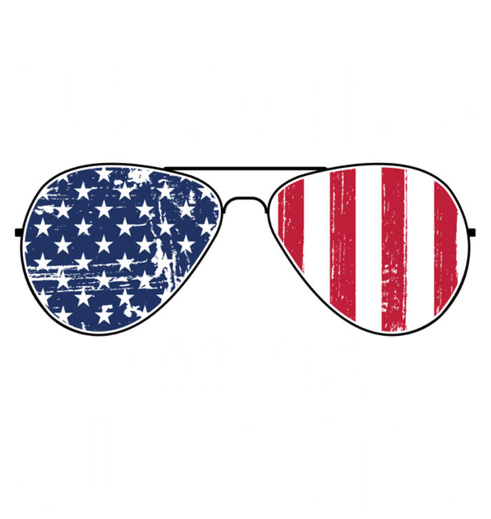 IM Voting For The Outlaw Cute Gift Fourth Of July Trump 2038 Gift Women's Racerback Tank