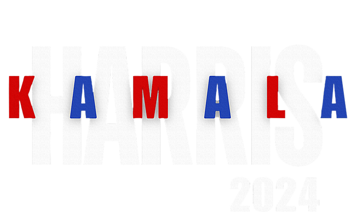 Kamala Harris 2024 Presidential Campaign Typography Graphic T-Shirt