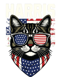 Kamala Harris For President 2024 Funny Cat Graphic Bumper Sticker