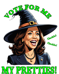 Kamala Harris Friendly Witch Vote Cackle Funny Election 2024 Ladies Essential Flowy Tank